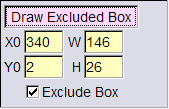 Set Excluded Box