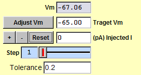 Holding Potential Control