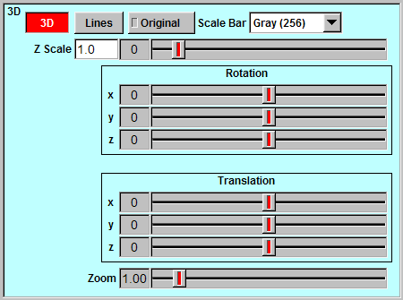 3D Rendering Controls